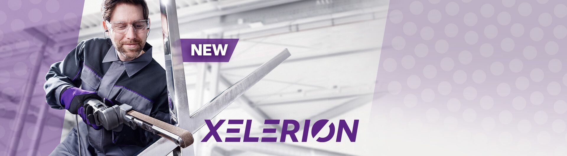 Grinding metal surfaces with VSM XELERION