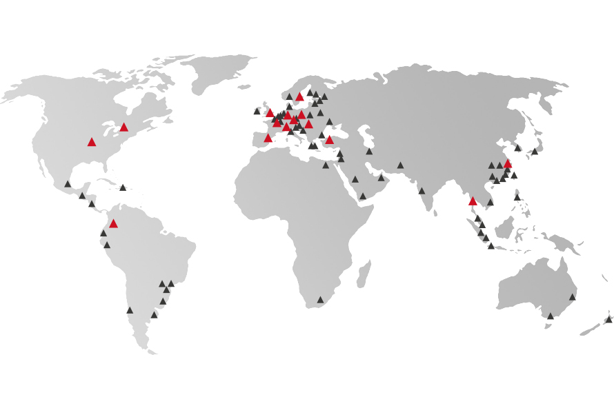 Today, VSM is active for its customers in more than 70 countries