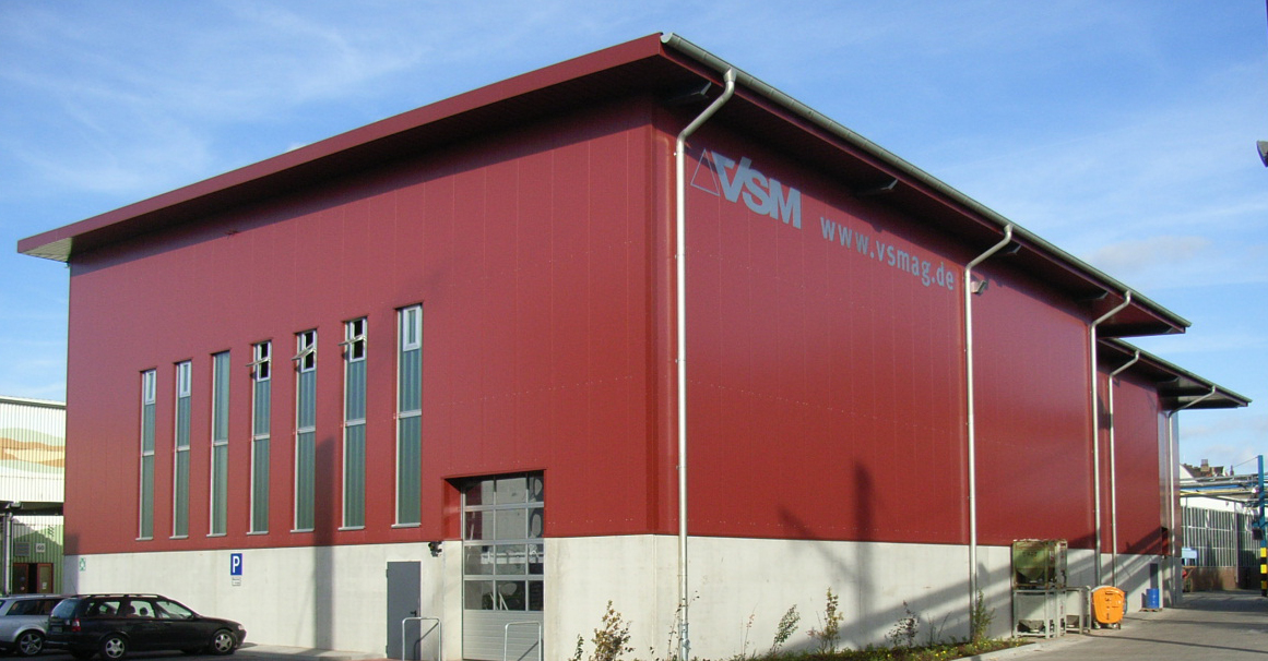 Capital investment in new production buildings at the Hanover site